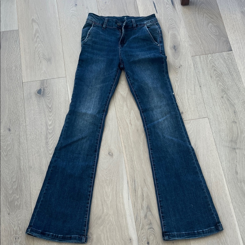 Dark Blue Flared Women's Jeans